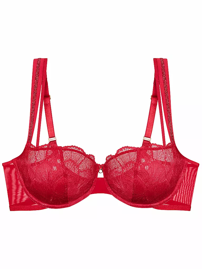 TRIUMPH | Sujetador con aros PALINA MOONLIGHT KISS shanghai red | Rojo
