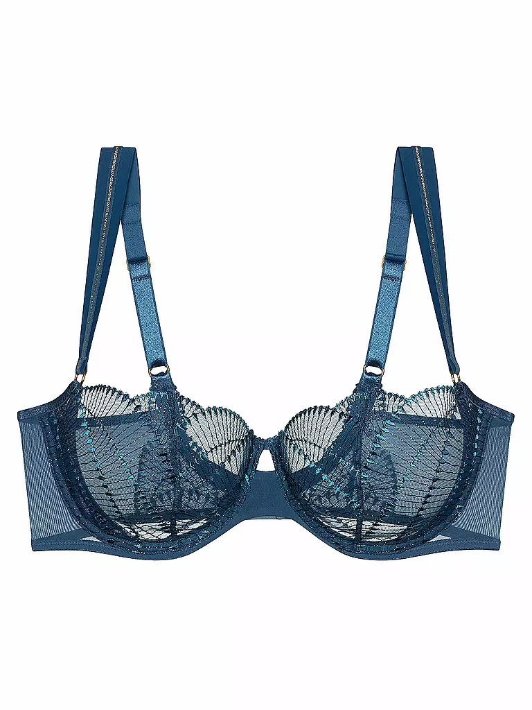 TRIUMPH | Sujetador con aros PALINA SEA FULL OF STARS azul ahumado | Azul