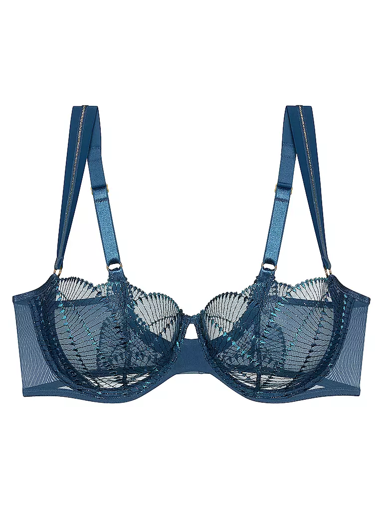 TRIUMPH | Sujetador con aros PALINA SEA FULL OF STARS azul ahumado | Azul