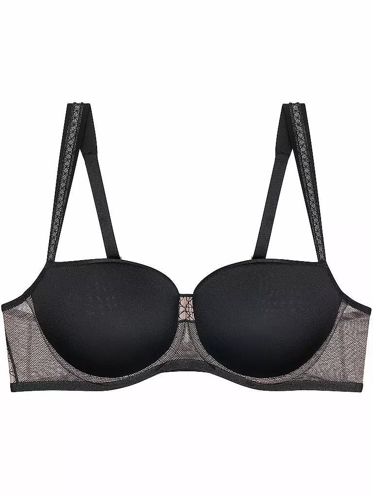 TRIUMPH | Sujetador con relleno PALINA COSMIC HEARTBEAT blue | Negro
