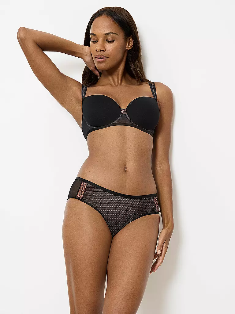 TRIUMPH | Sujetador con relleno PALINA COSMIC HEARTBEAT blue | Negro