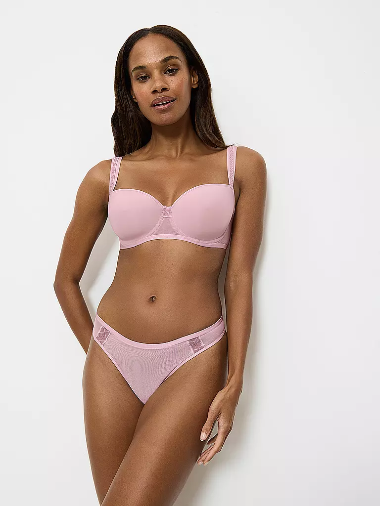 TRIUMPH | Sujetador con relleno PALINA COSMIC HEARTBEAT rosa vintage | Rosa