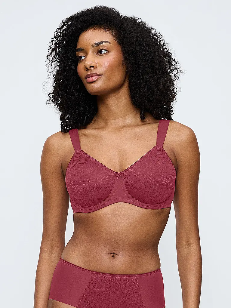 TRIUMPH | Sujetador Minimizer ESSENTIAL MINIMIZER sweet marsala | Rojo oscuro