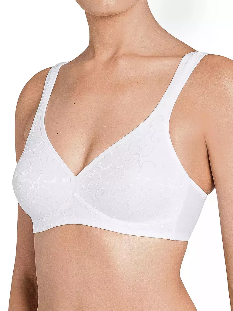 TRIUMPH | Sujetador sin aros "Elegant Cotton" (Blanco) | Blanco
