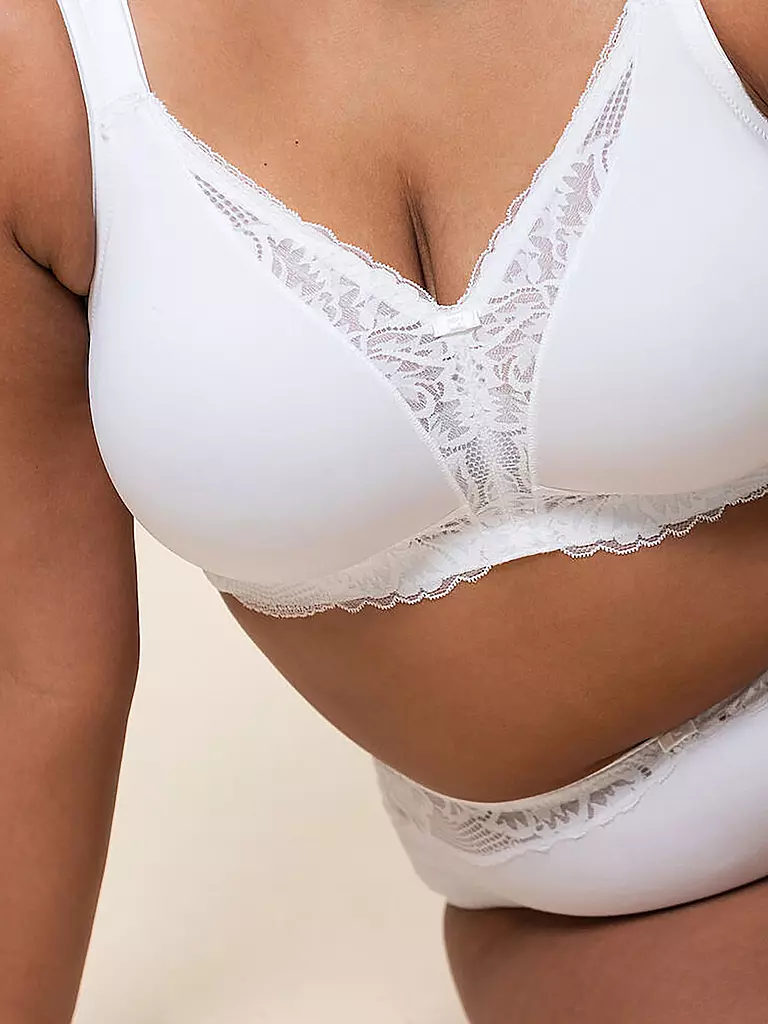 TRIUMPH | Sujetador sin aros Modern Lace blanco | 