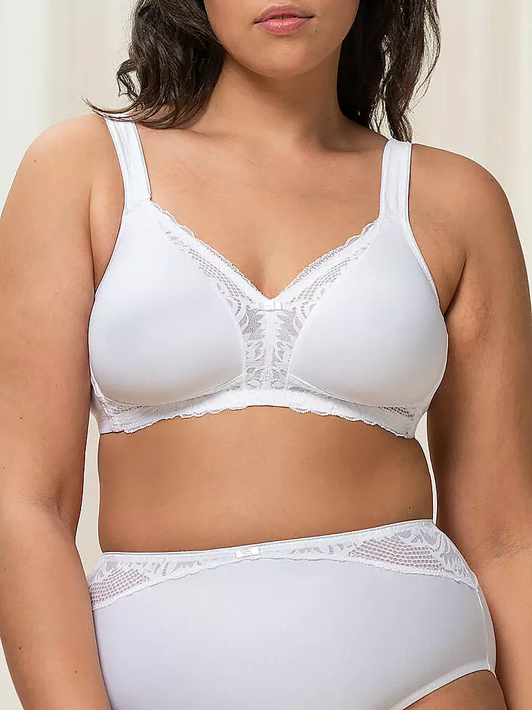 TRIUMPH | Sujetador sin aros Modern Lace blanco | 