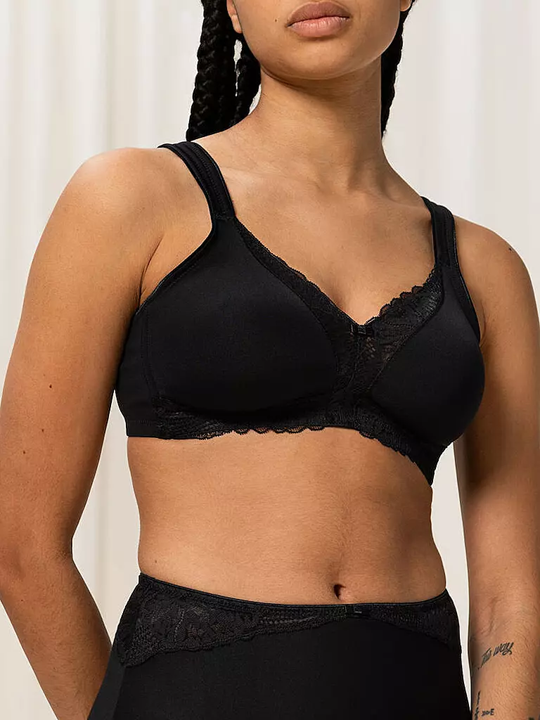 TRIUMPH | Sujetador sin aros MODERN LACE negro | Negro