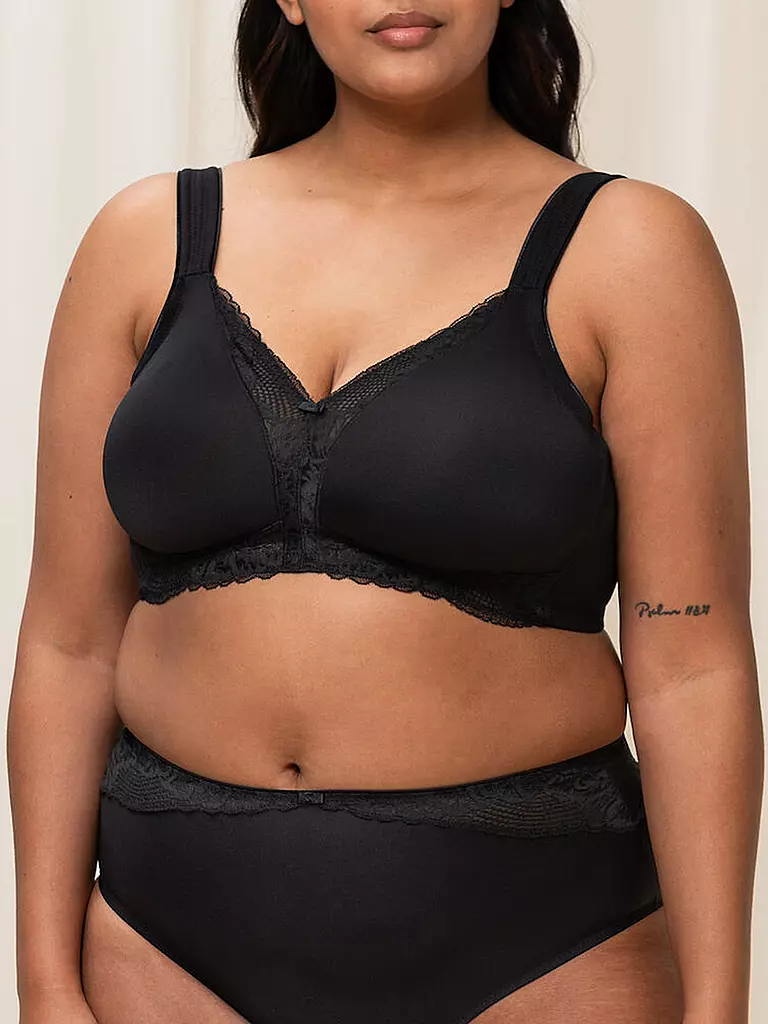 TRIUMPH | Sujetador sin aros MODERN LACE negro | Negro