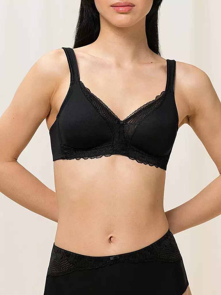 TRIUMPH | Sujetador sin aros MODERN LACE negro | Negro