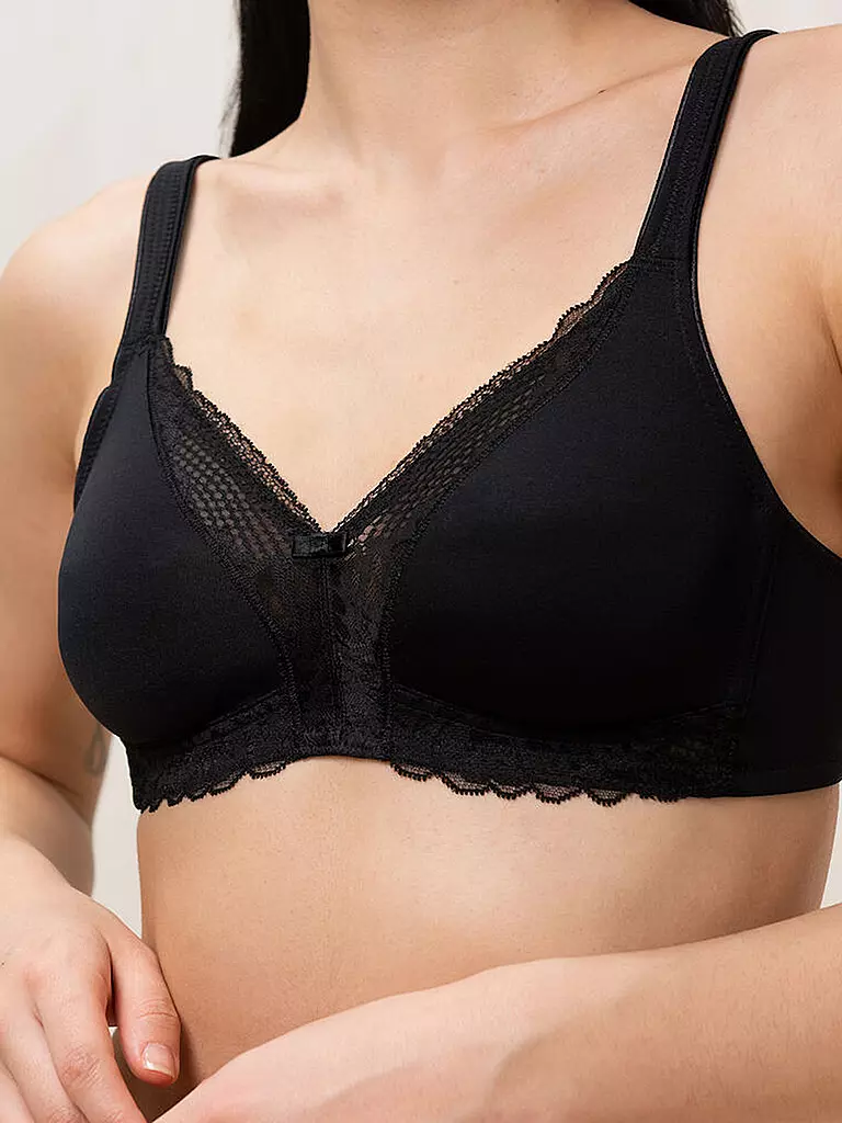 TRIUMPH | Sujetador sin aros MODERN LACE negro | Negro