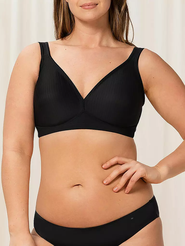 TRIUMPH | Sujetador sin aros MODERN SOFT+COTTON Negro | Negro