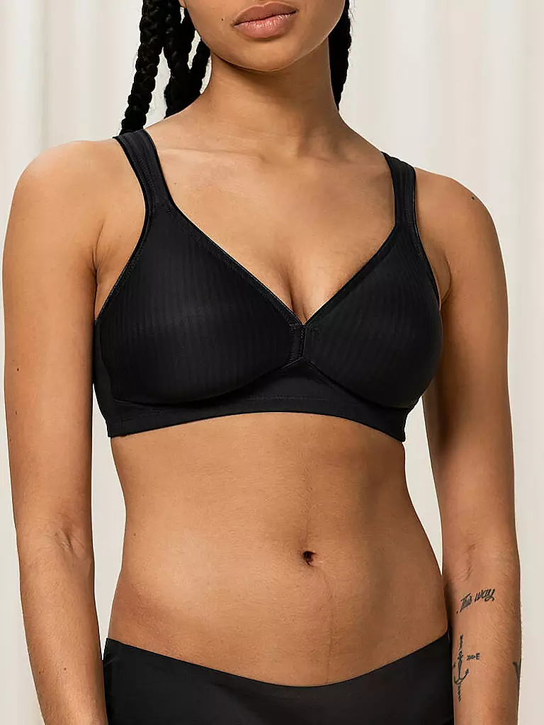 TRIUMPH | Sujetador sin aros MODERN SOFT+COTTON Negro | Negro