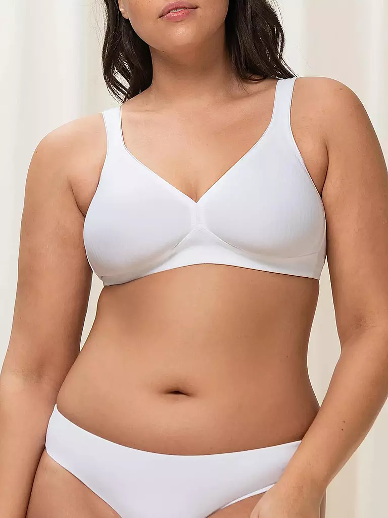 TRIUMPH | Sujetador sin aros Soft & Cotton Blanco | 