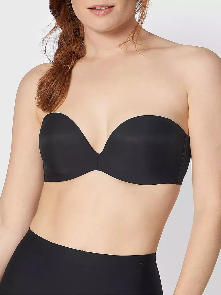 TRIUMPH | Sujetador sin tirantes STEPY SOFT negro |