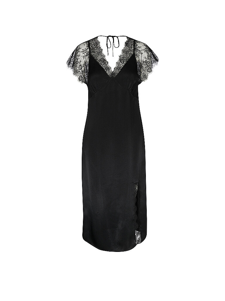 Twinset Midikleid negro