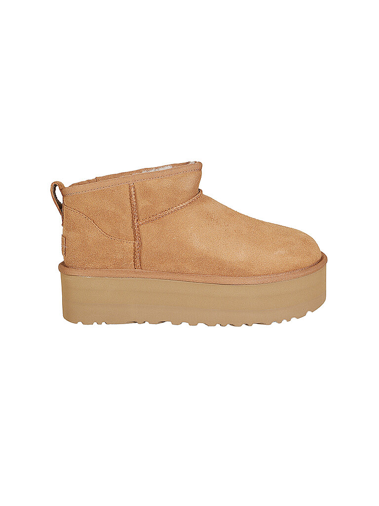Botas de nieve CLASSIC ULTRA MINI PLATFORM camel 40