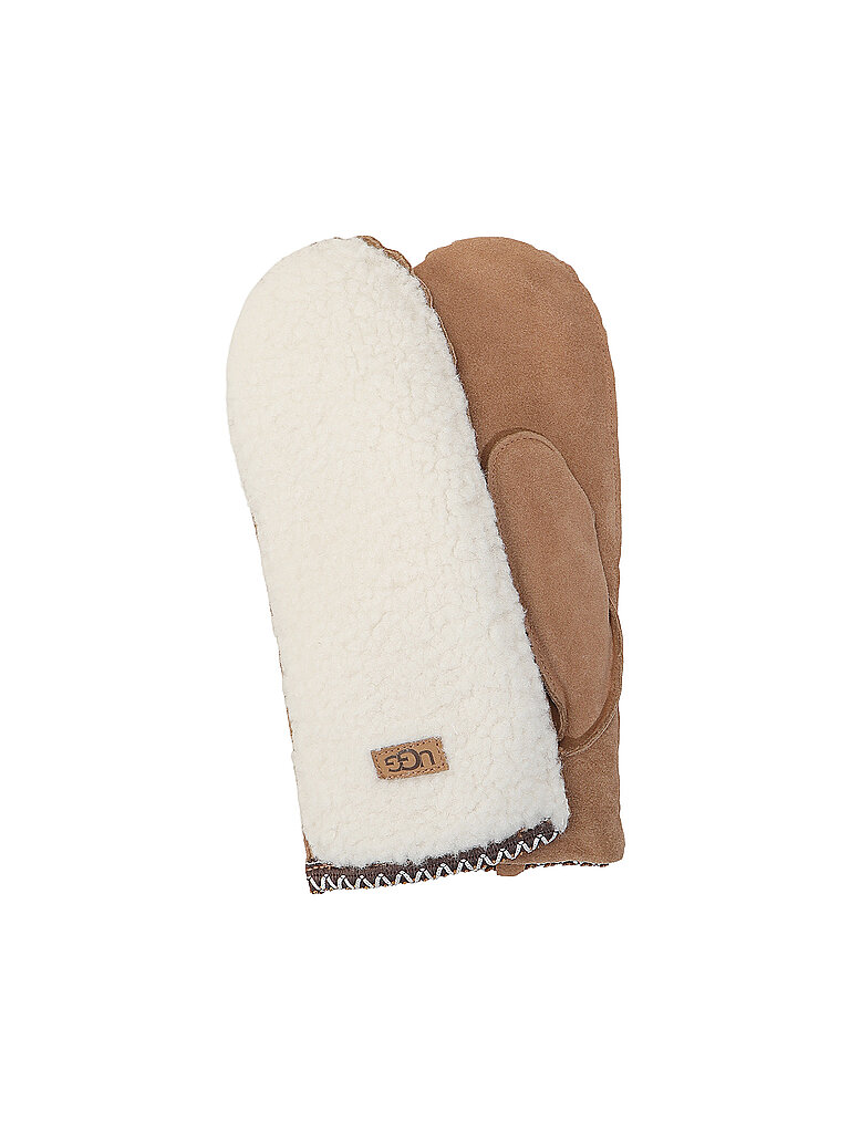 UGG Guantes - Manoplas UGGBRAID camel
