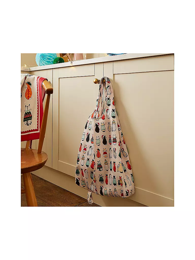 ULSTER WEAVERS | Bolso - Bolso Plegable Reciclado Cats in Waiting | 