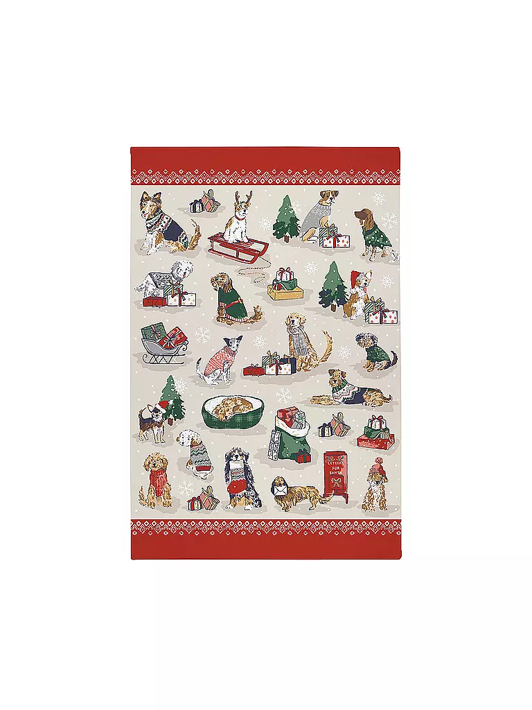 ULSTER WEAVERS | Geschirrtuch Merry Mutts 48x74cm | Multicolor