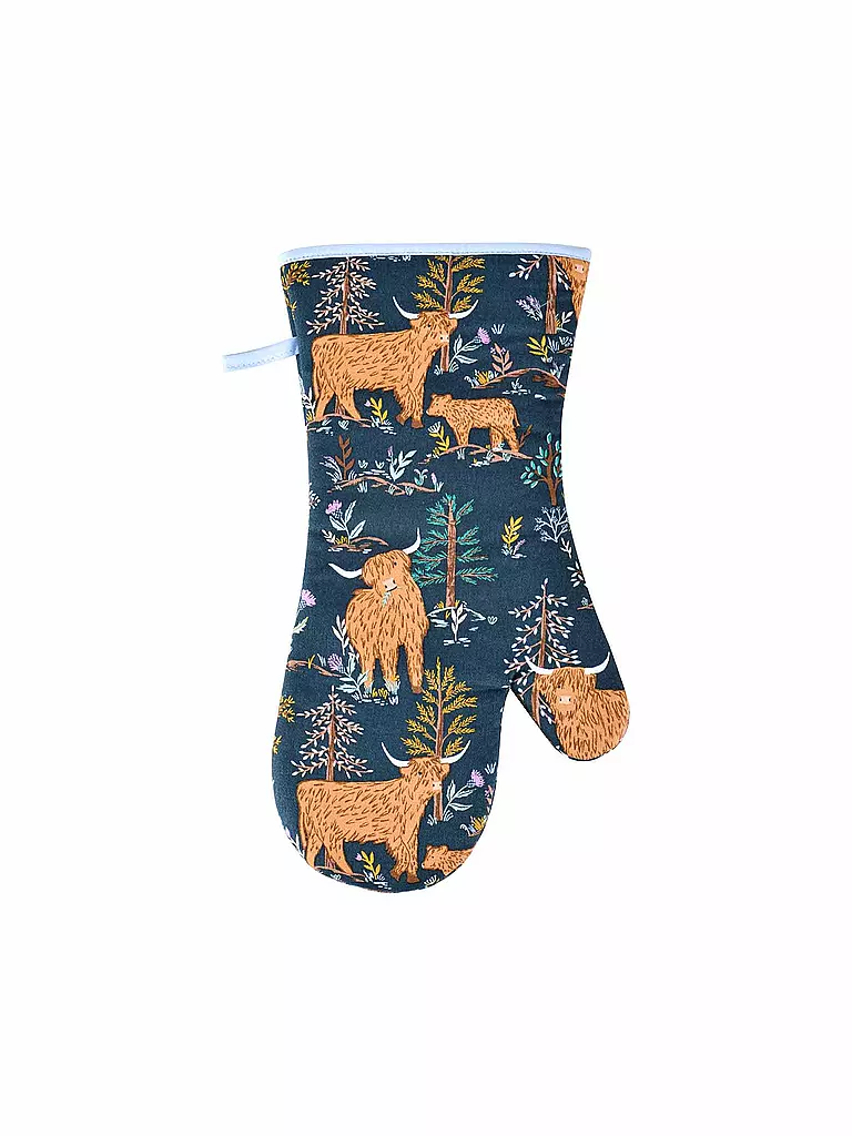 ULSTER WEAVERS | Manopla de cocina Connie the Cow | Gris