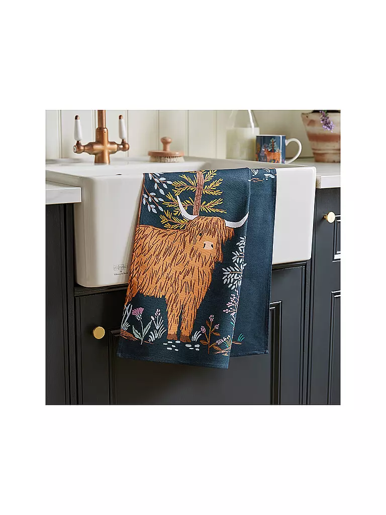 ULSTER WEAVERS | Paño de cocina 45x75cm Connie the Cow | Multicolor
