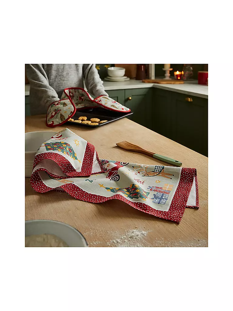ULSTER WEAVERS | Paño de cocina reciclado Tis the Season | 