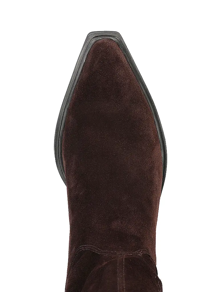 VAGABOND | Nombre del producto: Botas KELSEY
Marca: VAGABOND
Color: marrón
Categorías: Moda, Mujer

Material: Cuero
Diseño: Liso
Estilo: Puro, Tendencia
Detalles: Logo
Altura del tacón: Tacón alto | Marrón