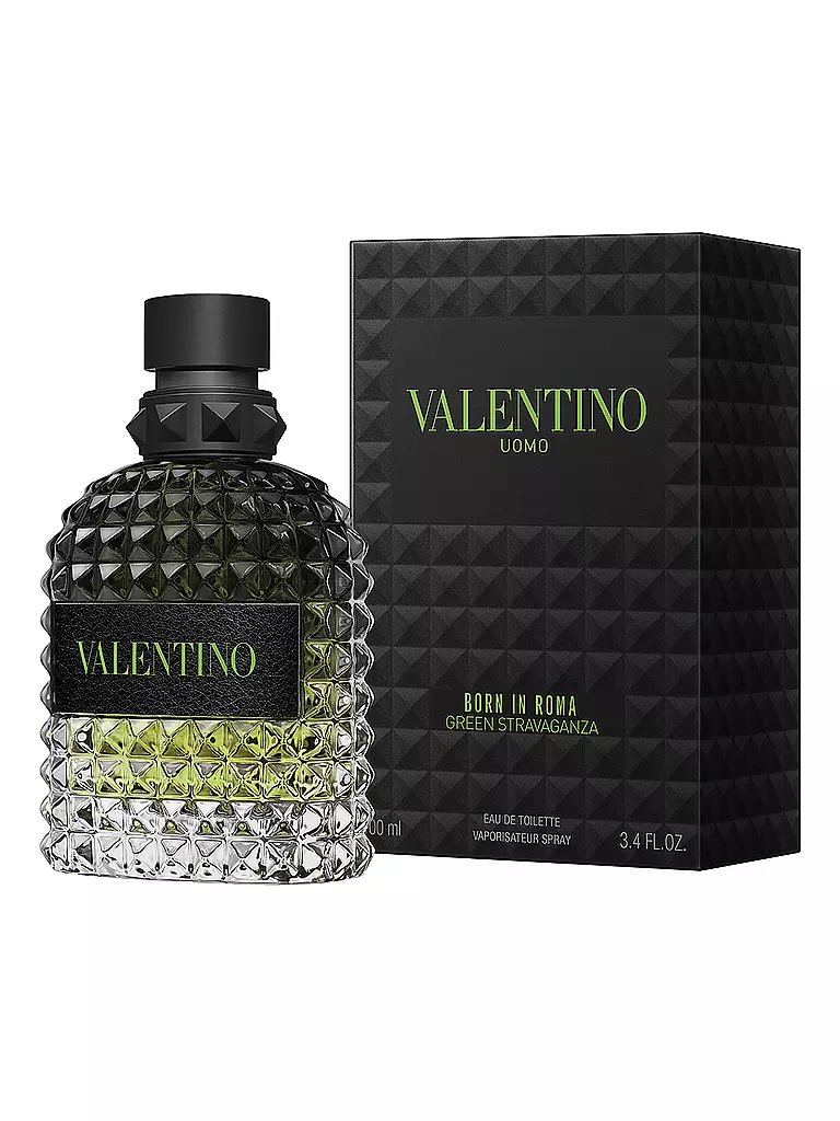 VALENTINO | Born in Roma Green Stravaganza Uomo Eau de Toilette 100ml | Sin color