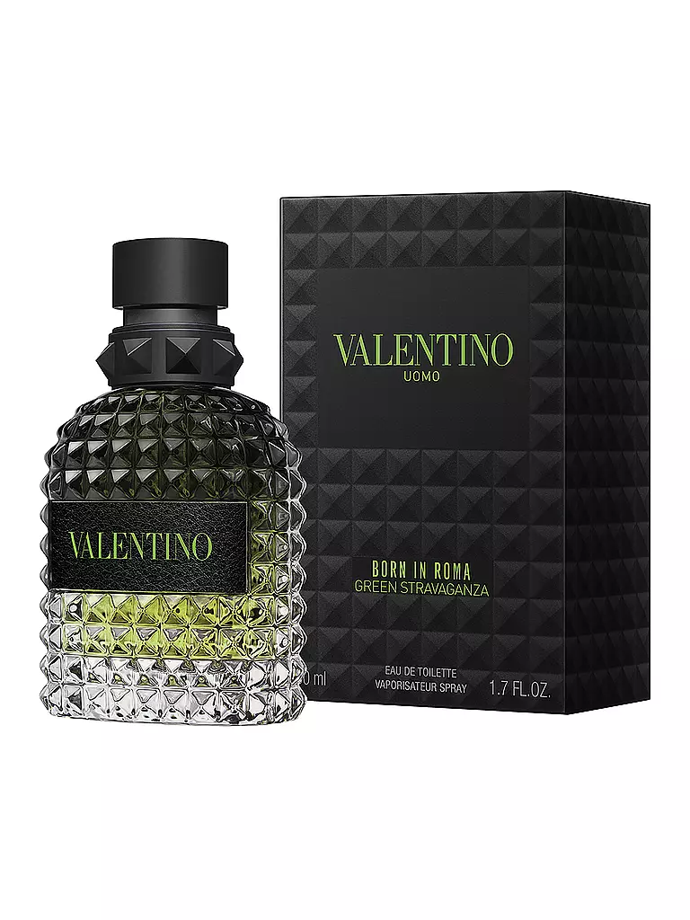 VALENTINO | Born in Roma Green Stravaganza Uomo Eau de Toilette 50ml | Sin color