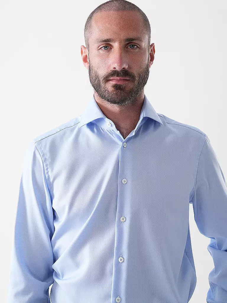 VAN LAACK | Camisa Slim Fit | Azul claro
