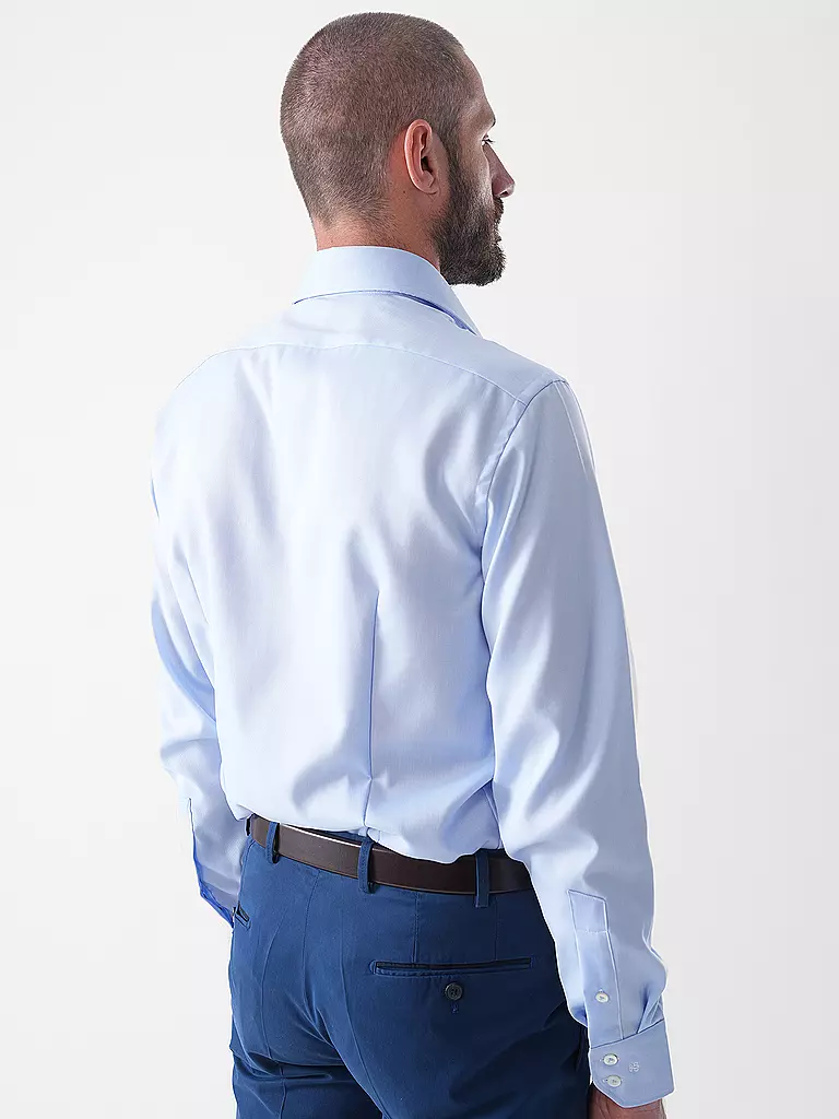 VAN LAACK | Camisa Slim Fit | Azul claro