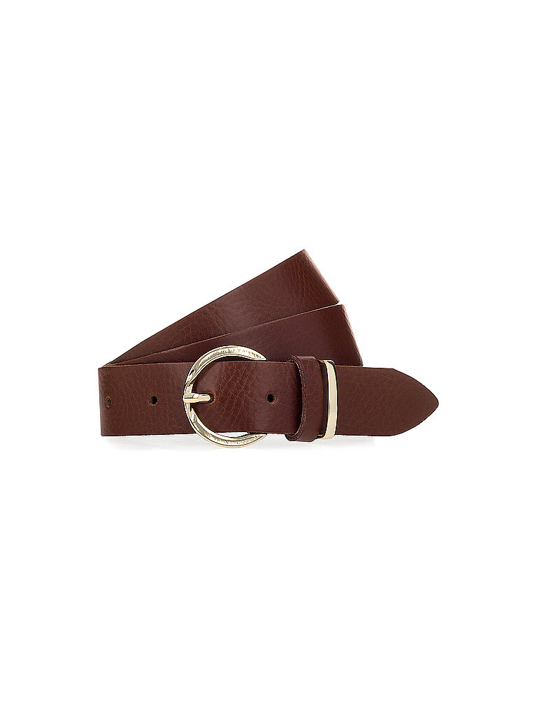 Cinturón de cuero camel 105