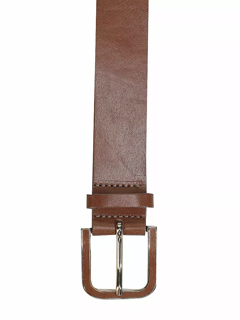 VANZETTI | Ledergürtel | Marrón claro