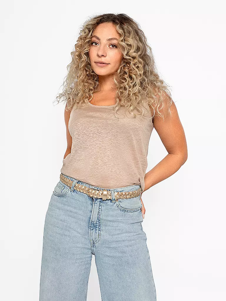 VANZETTI | Ledergürtel | Oro