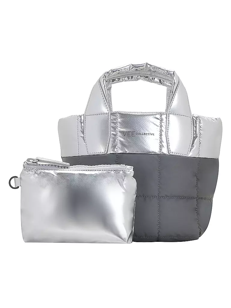 VEE COLLECTIVE | Bolso - Mini Bolso PORTER TOTE Mini | silber