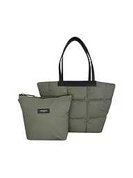 VEE COLLECTIVE | Bolso - Shopper PORTER BASQUE Medium | Oliva