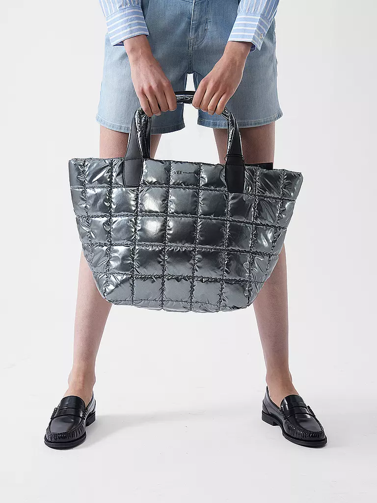 VEE COLLECTIVE | Bolso - Shopper PORTER TOTE Medium | silber