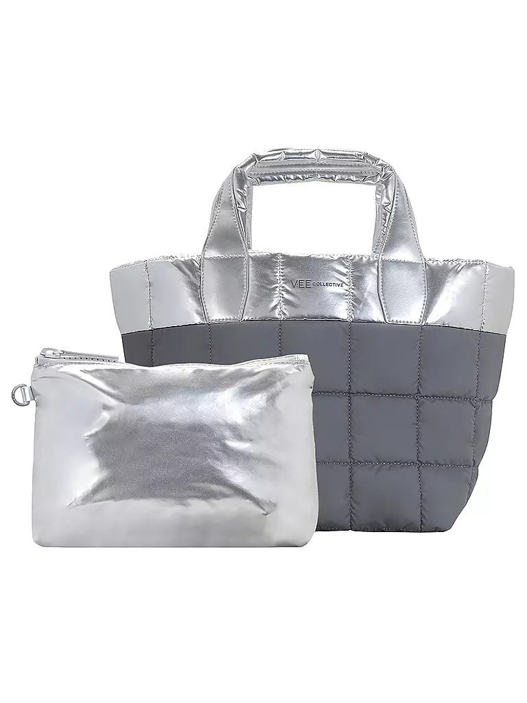 VEE COLLECTIVE | Bolso - Shopper PORTER TOTE Small | silber