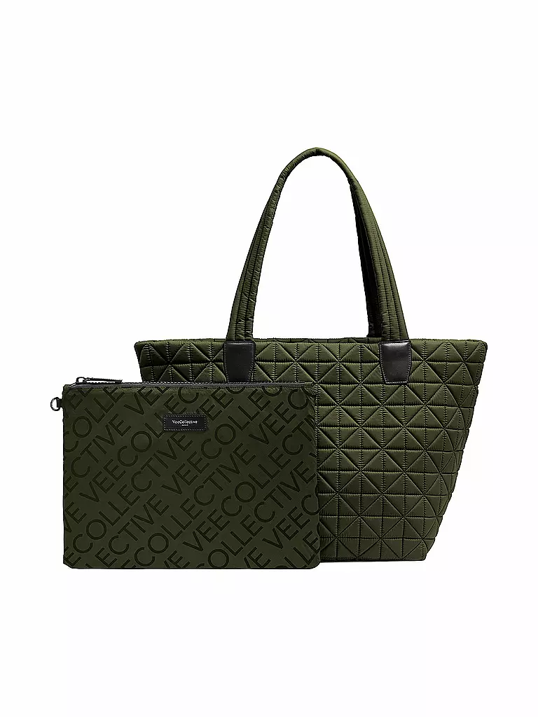 VEE COLLECTIVE | Tasche - Shopper VEE TOTE Medium | Oliva