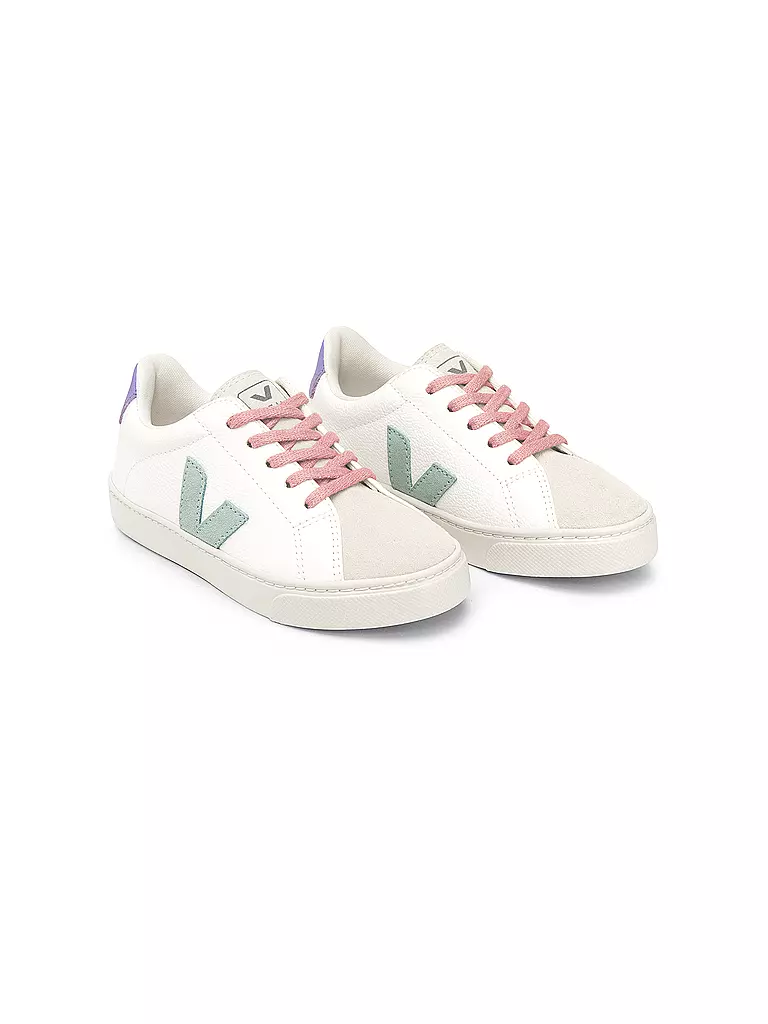 VEJA | Kinder Sneaker ESPLAR | Blanco
