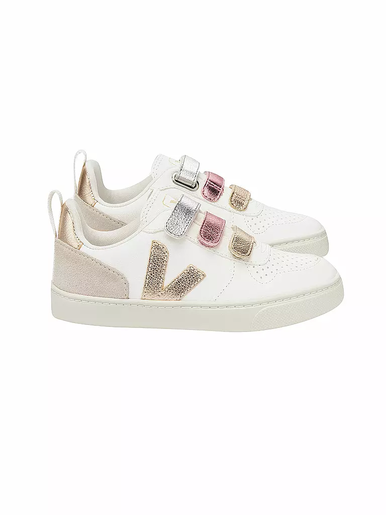 VEJA | Kinder Sneaker V-10 | Blanco
