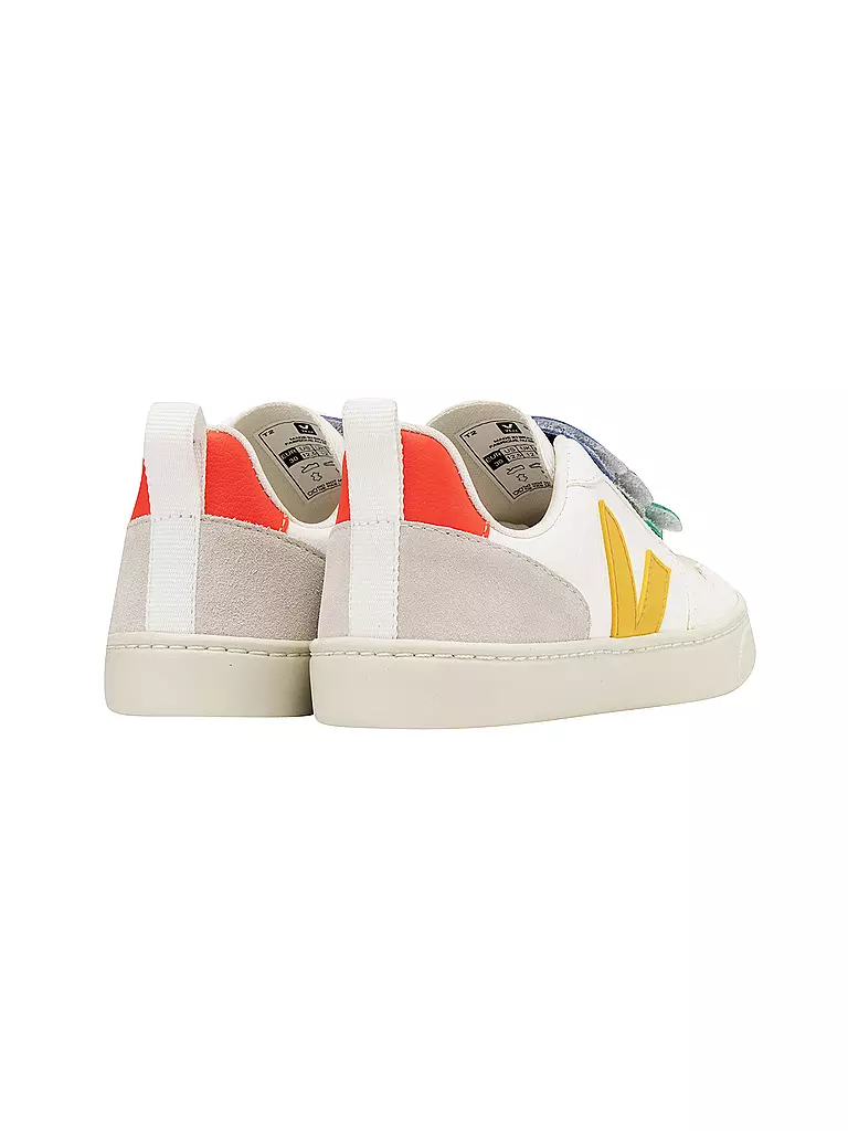 VEJA | Kinder Sneaker V-10 | Blanco