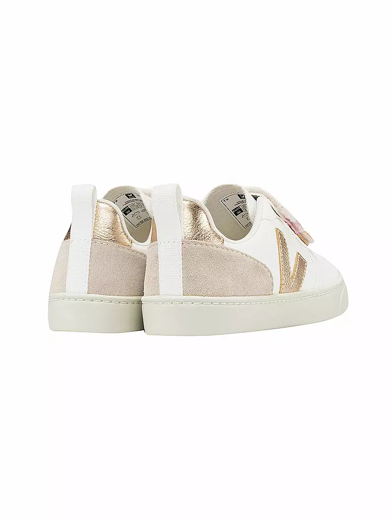 VEJA | Kinder Sneaker V-10 | Blanco
