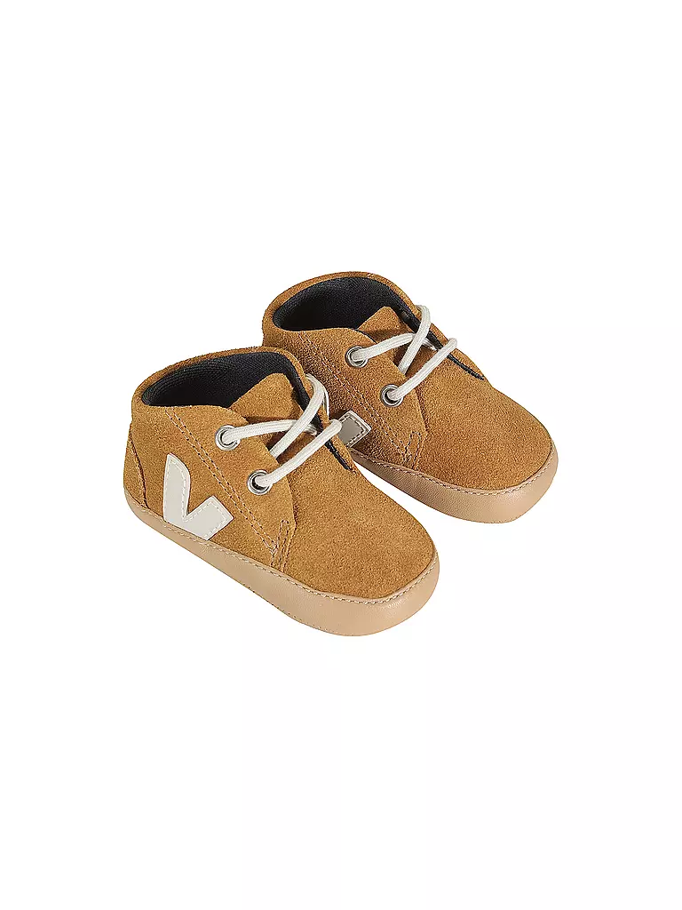 VEJA | Zapatillas con cordones unisex para bebé | Camel