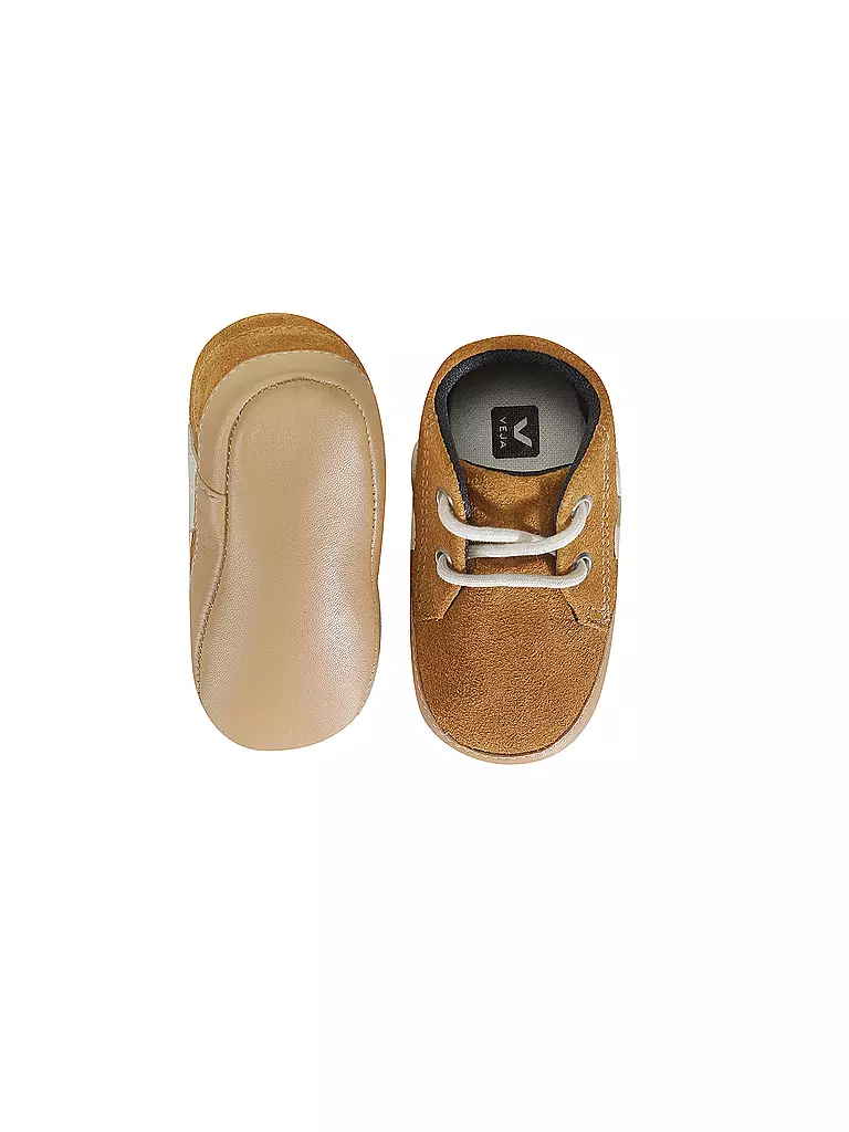 VEJA | Zapatillas con cordones unisex para bebé | Camel