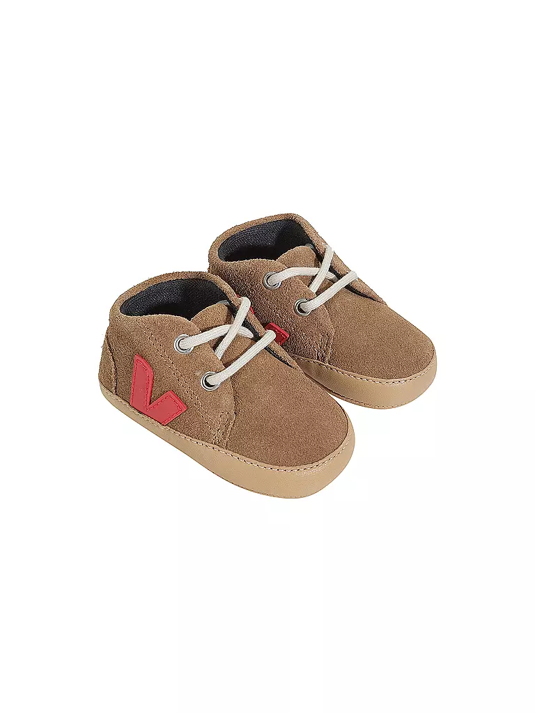 VEJA | Zapatos con cordones unisex para bebé | Marrón