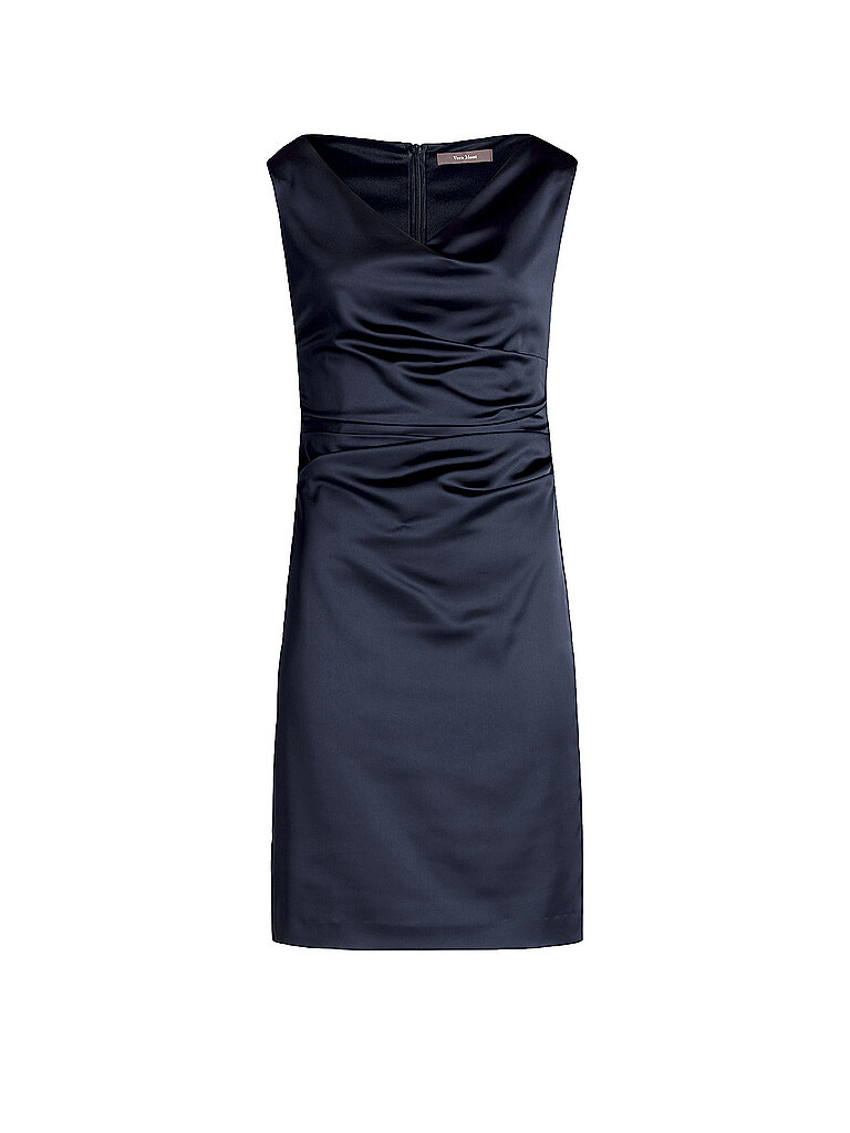 Vestido de cóctel azul oscuro 40