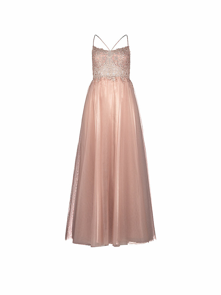 Vestido de noche rosa 38