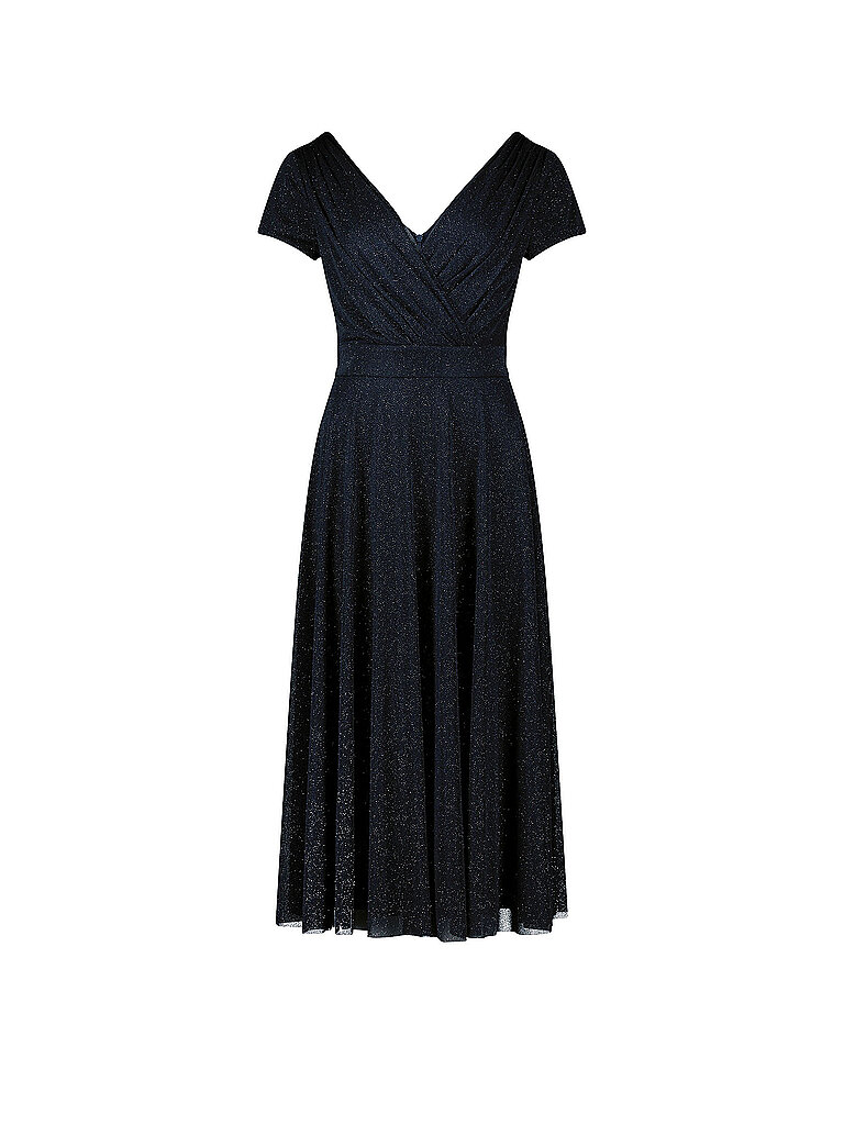Vera Mont Vestido de cóctel azul oscuro