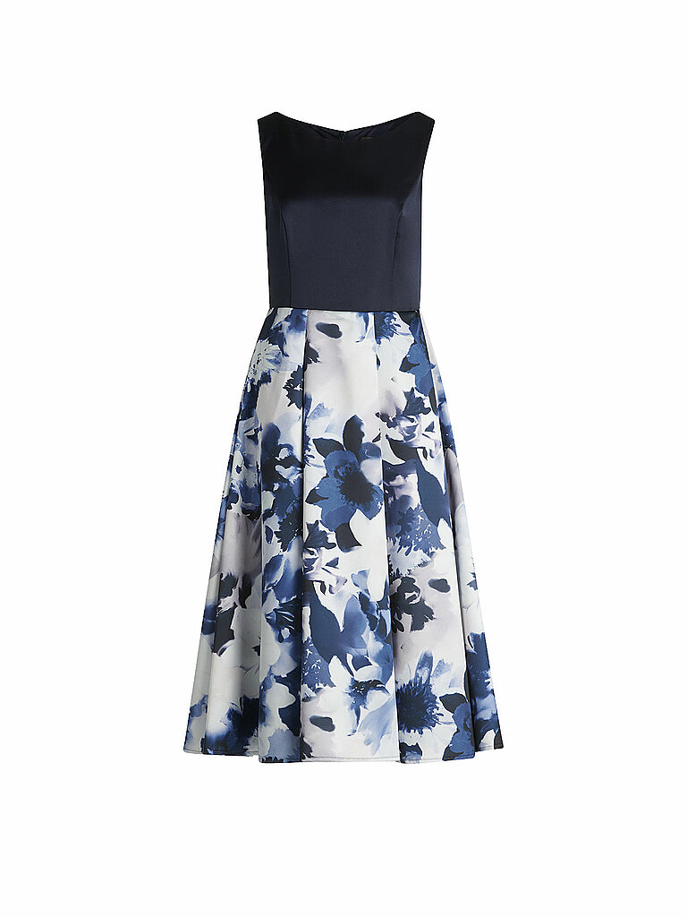 Vestido de cóctel azul oscuro 44